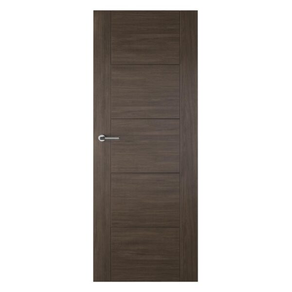 Howdens Daytona Laminate Walnut Pre-Finished FD30 Fire Door - Image 2