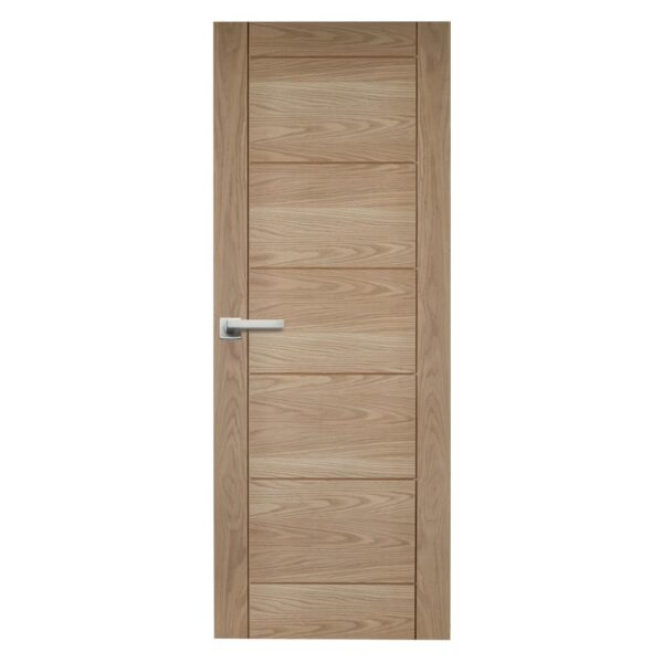 Howdens Linear 6'6 x 2'9 Oak Door - Image 2