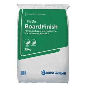 British Gypsum Thistle Board Finish Plaster 25Kg